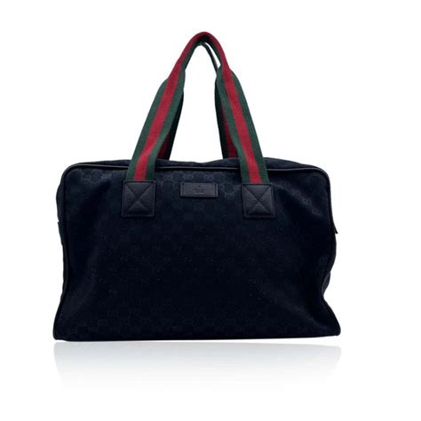 gucci monogram travel bag|gucci monogram duffle bag.